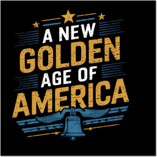 New Age of America, USA Flag Posters and Art