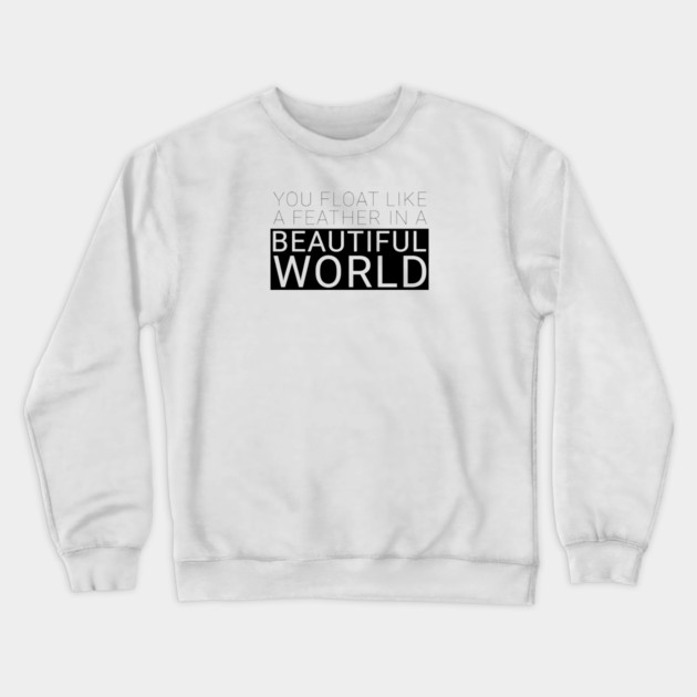 Creep lyrics Crewneck Sweatshirt by Laura Contarino