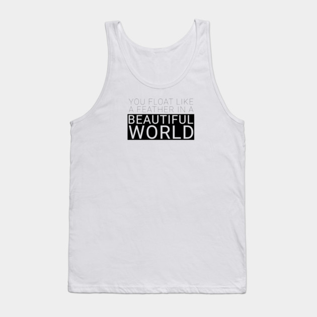 Creep lyrics Tank Top by Laura Contarino