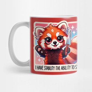 Red Panda Stability Mug