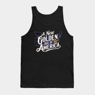 New Age of America, USA Flag Tank Top