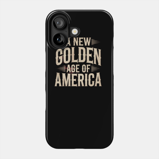 New Age of America, USA Flag Phone Case by logiamerch