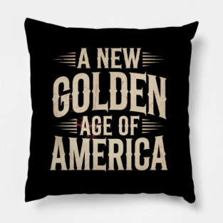 New Age of America, USA Flag Pillow