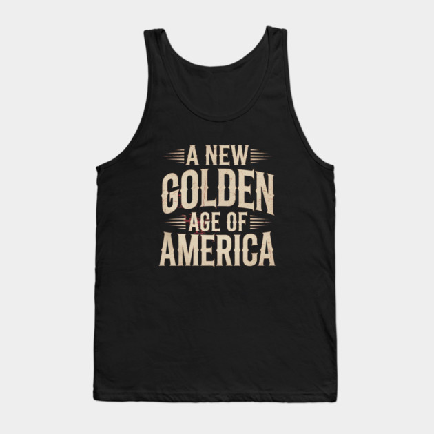 New Age of America, USA Flag Tank Top by logiamerch