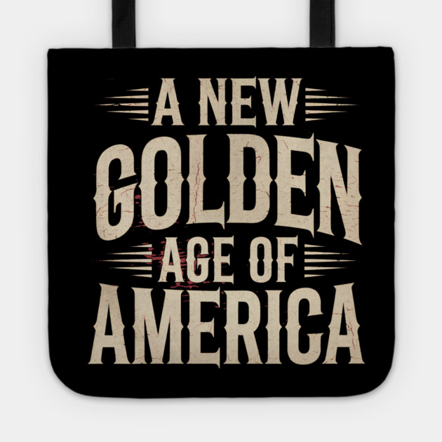 New Age of America, USA Flag Tote by logiamerch