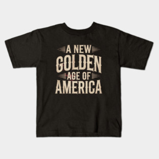 New Age of America, USA Flag Kids T-Shirt