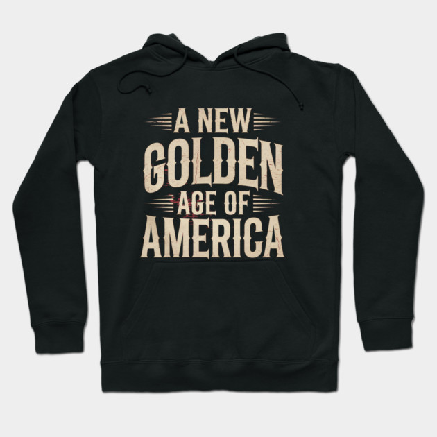 New Age of America, USA Flag Hoodie by logiamerch