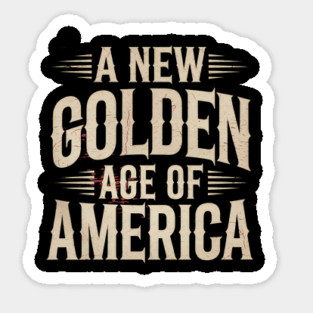 New Age of America, USA Flag Sticker