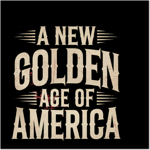 New Age of America, USA Flag Wall Art by logiamerch