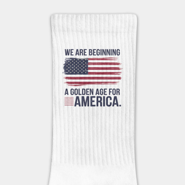 New Age of America, USA Flag, New Beginning by logiamerch