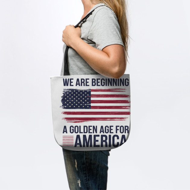 New Age of America, USA Flag, New Beginning by logiamerch