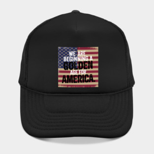 New Age of America, USA Flag, New Beginning Hat