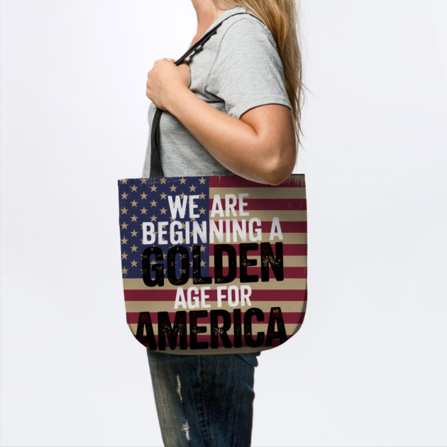 New Age of America, USA Flag, New Beginning by logiamerch