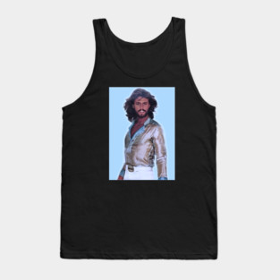 Bee Gee Barry 70s style Tank Top