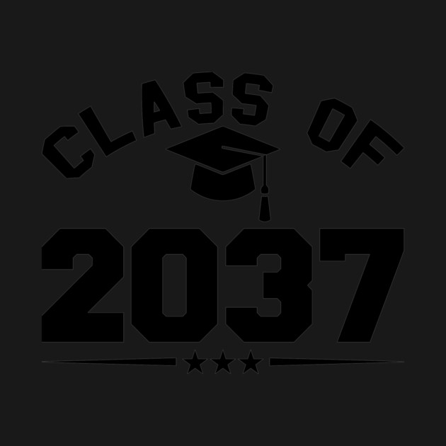 Class Of 2037 Pre K Grow With Me Graduation Boys Girls by ArtistTee ⭐⭐⭐⭐⭐