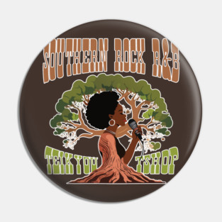 Southern Rock R&B Pin