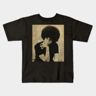 Angela Davis Kids T-Shirt