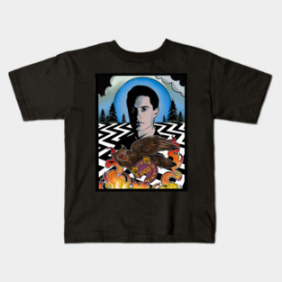 Agent Dale Cooper Twin Peaks Kids T-Shirt