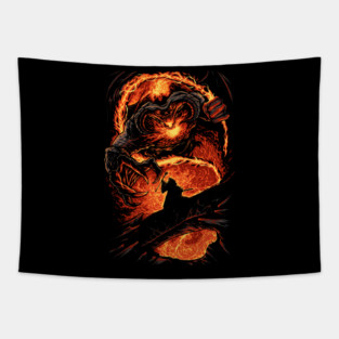 Moster hunter balrok Tapestry