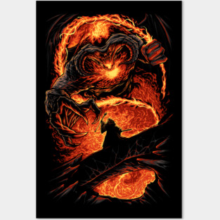 Moster hunter balrok Posters and Art