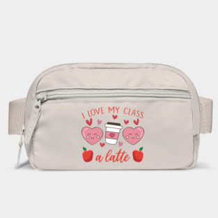 Teachers Valentine Day I Love My Class A Latte Bag