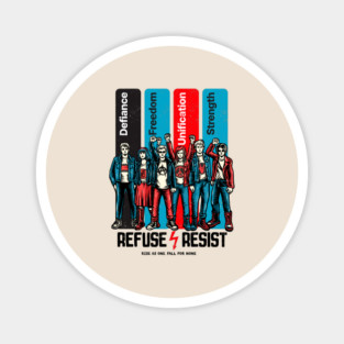 REFUSE / RESIST Magnet