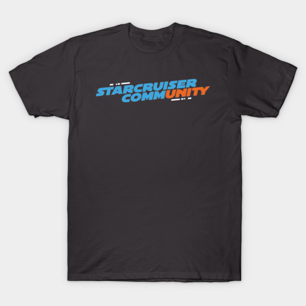 Starcruiser CommUnity! T-Shirt by Starship Aurora