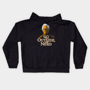 GO OUTSIDE, NERD - Baby Billy Kids Hoodie