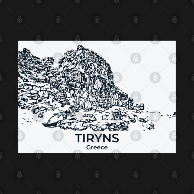 Tiryns - Greece by Lakeric
