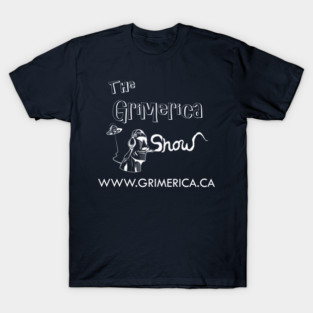 Grimerica Logo White T-Shirt
