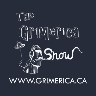 Grimerica Logo White T-Shirt