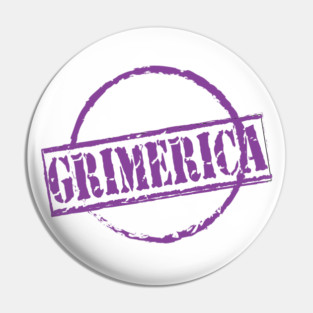 Grimerica Stamp Pin