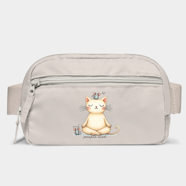 People Suck A Lot So Much, cute cat and mice design by Luxinda