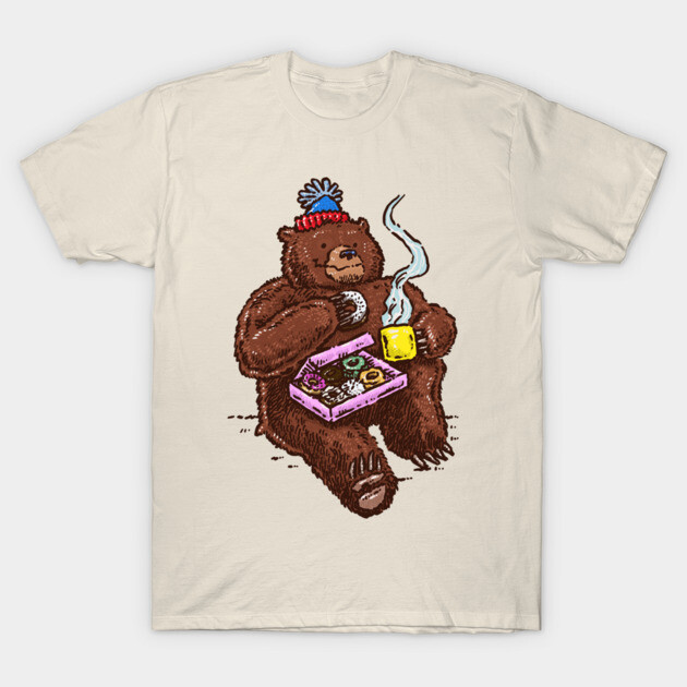 The Donut Bear T-Shirt by nickv47