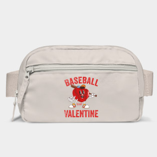 Baseball Is My Valentine Valentines Day Men Boys Kids Teen Bag