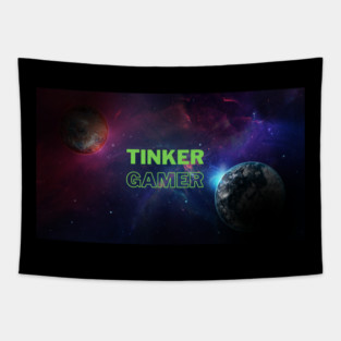 Tinker Gamer Space Tapestry