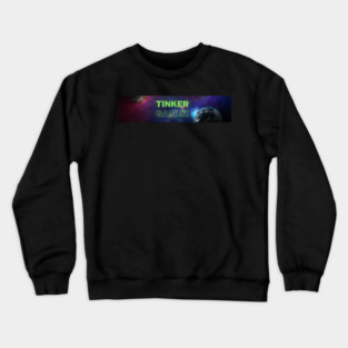 Tinker Gamer Space Horizontal Bar Crewneck Sweatshirt