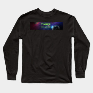 Tinker Gamer Space Horizontal Bar Long Sleeve T-Shirt