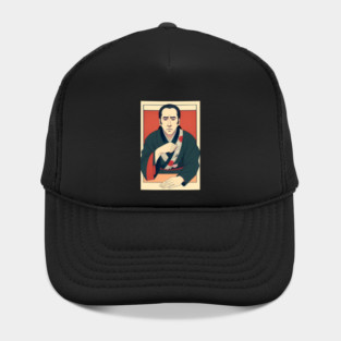 Japanese style nicolas cage Hat