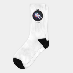 I NEED MY SPACE Socks