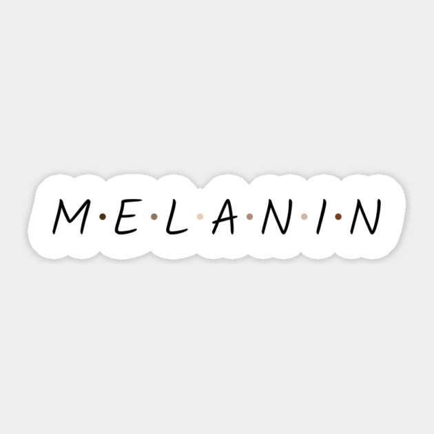 Simple Melanin (Blk Font) Sticker by Shop This Or That