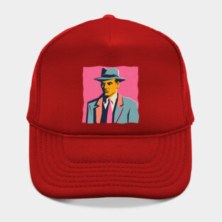 Retro Mafia Boss - Bold Risograph Vintage Design Hat
