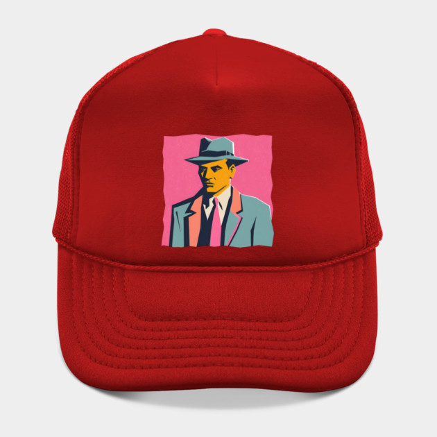 Retro Mafia Boss - Bold Risograph Vintage Design by TuncGK