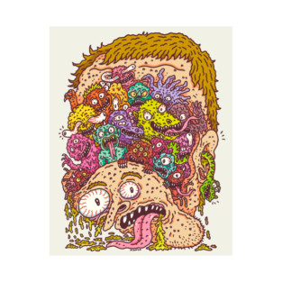 Monsters in my head T-Shirt