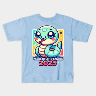 Year of the Snake 2025. Kids T-Shirt