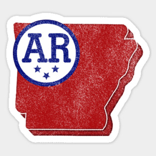 Stamped in State Pride Sticker