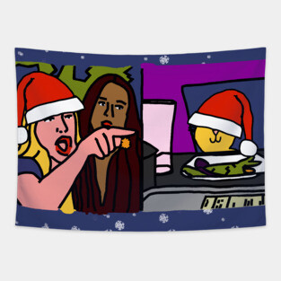 Christmas Humor Tapestry