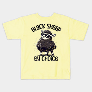 Black Sheep by Choice Kids T-Shirt