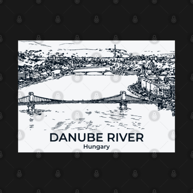 Danube River - Hungary by Lakeric