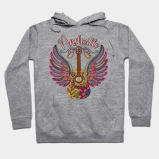 Nashville Wings - Guitar Hoodie